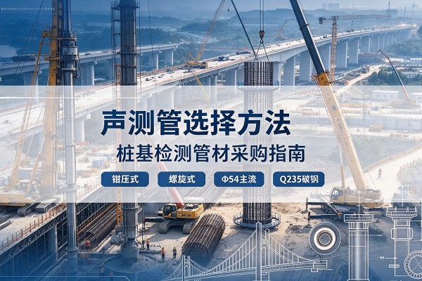 额济纳旗声测管选型标准