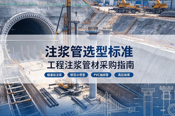 额济纳旗注浆管选型标准