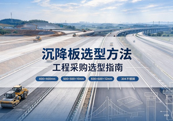 额济纳旗沉降板选择方法