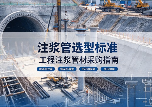 额济纳旗注浆管选型标准